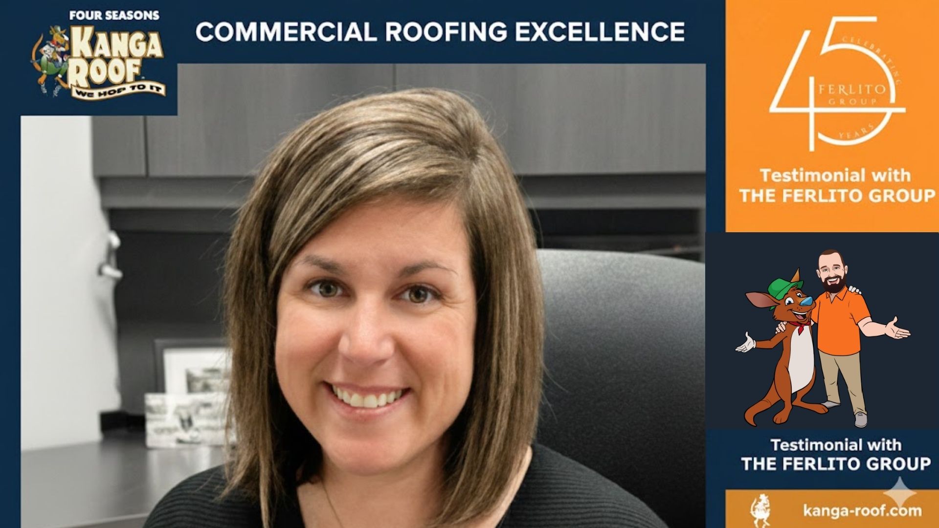 Featured image for “Commercial Testimonial Tuesday: Top Commercial Roofing Partner in Metro Detroit – Nicolette Ferlito Codd, Ferlito Group, LLC”