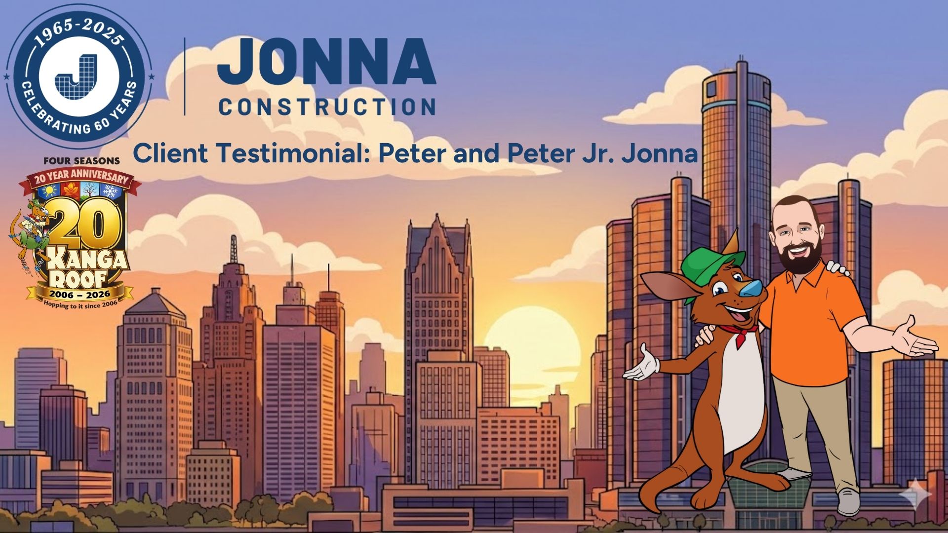 Featured image for “Why Jonna Construction Trusts Four Seasons Kanga Roof for Commercial Roofing in Metro Detroit”