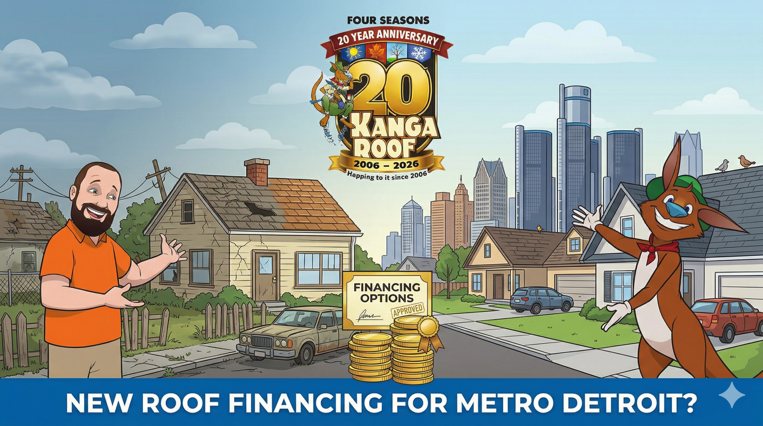 Featured image for “Can I Finance My New Roof in Metro Detroit?”