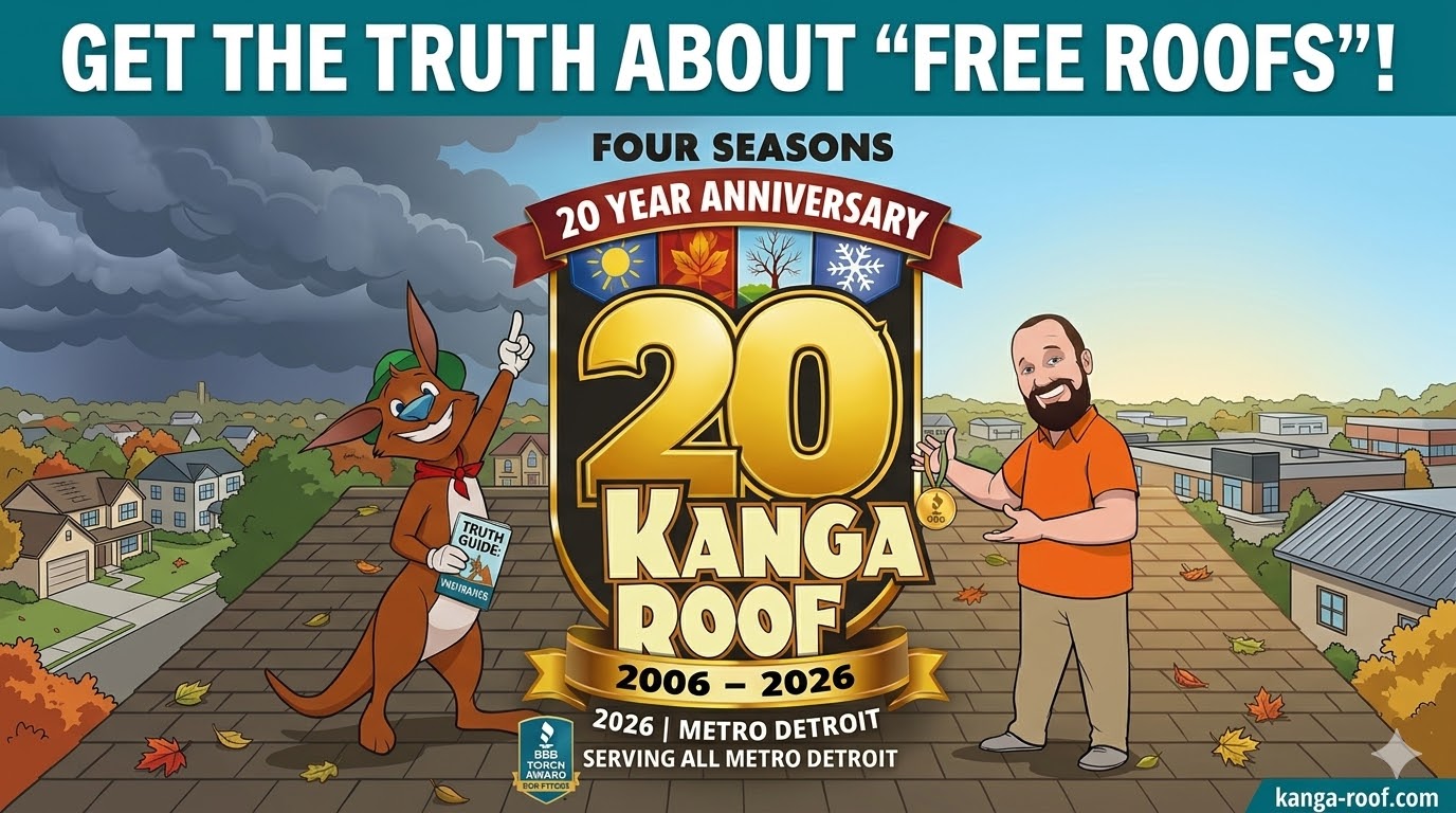 Featured image for “The Truth About Getting a “Free Roof” After a Storm in Metro Detroit”