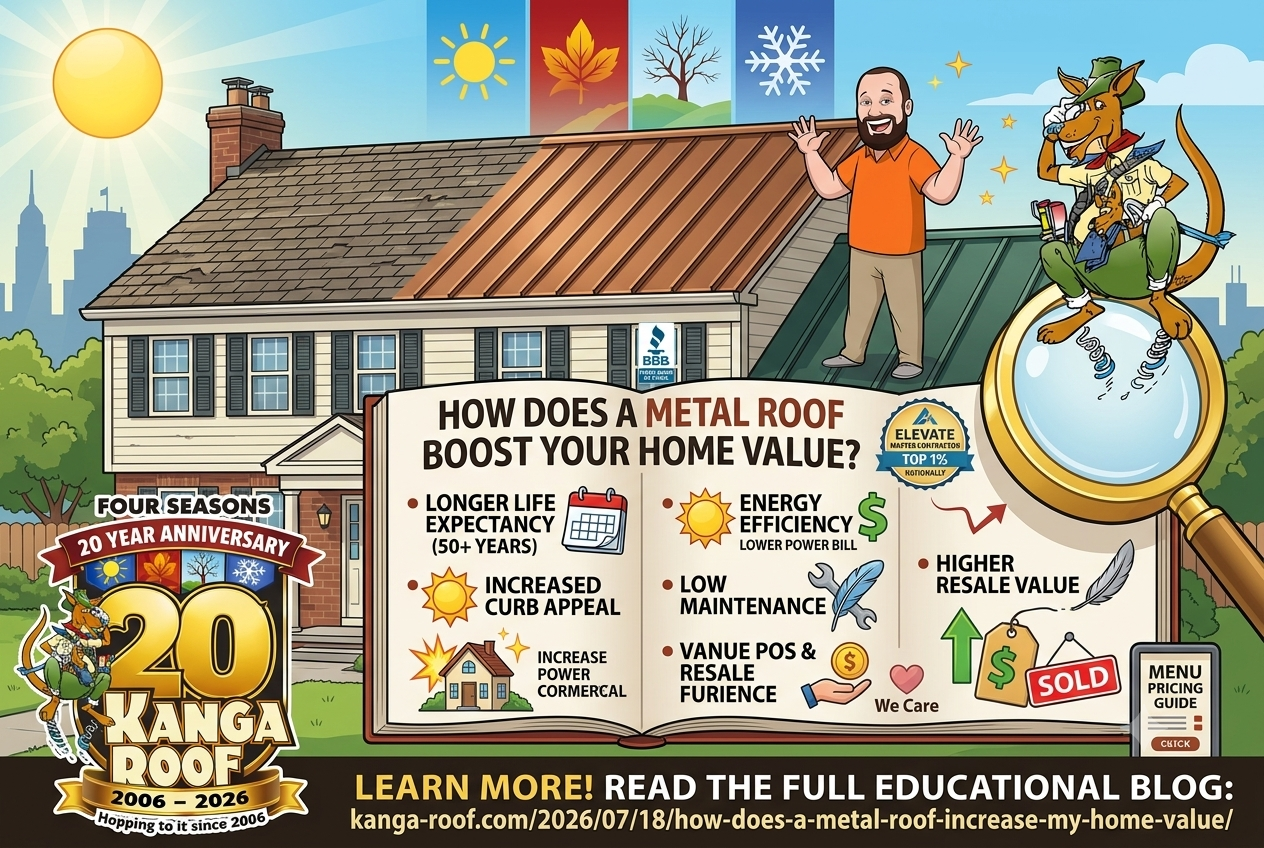 Featured image for “How Does a Metal Roof Increase My Home Value?”
