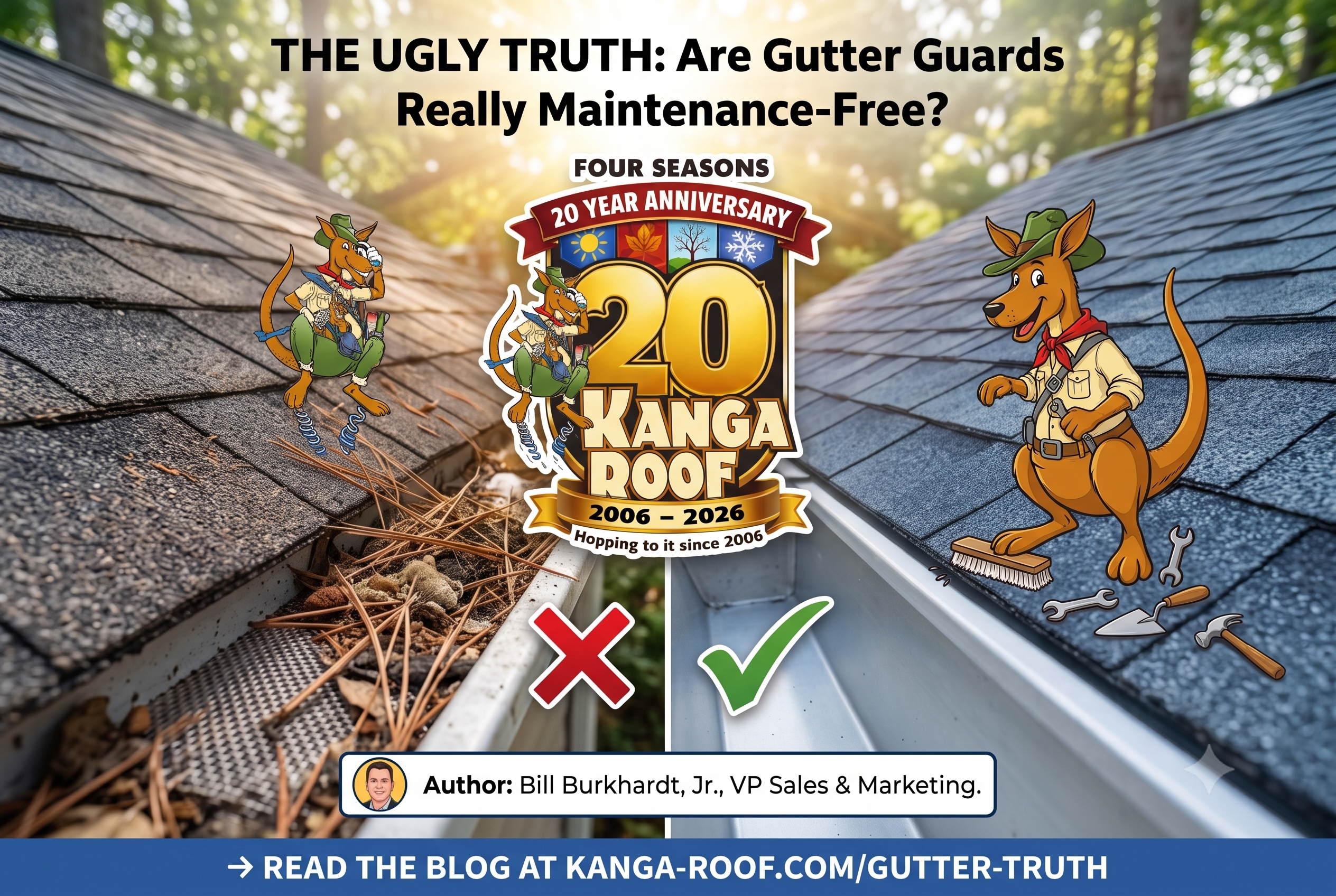 Featured image for “The Ugly Truth: Are Gutter Guards Really Maintenance Free?”
