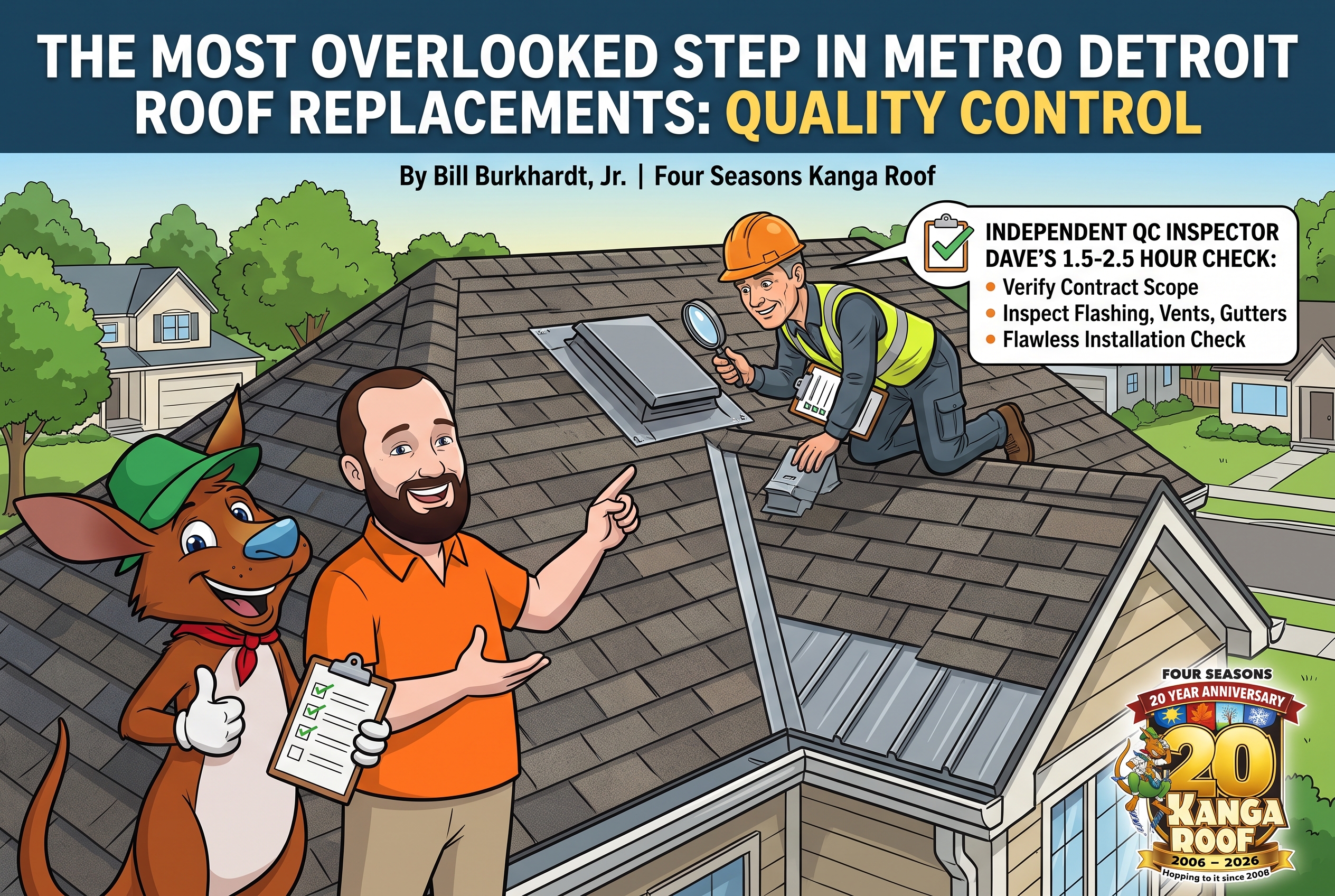 Featured image for “The Most Overlooked Step in Metro Detroit Roof Replacements: Quality Control”